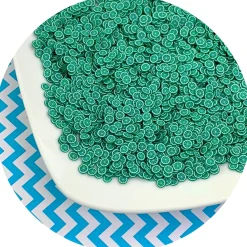 Slime Fimo Slices>Dope Slime Lime Fimo Slices