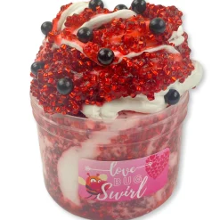 Bingsu Slime|Unique Textured Slime>Dope Slime Love Bug Swirl