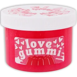Clear Base Slime|Unique Textured Slime>Dope Slime Love Gummi