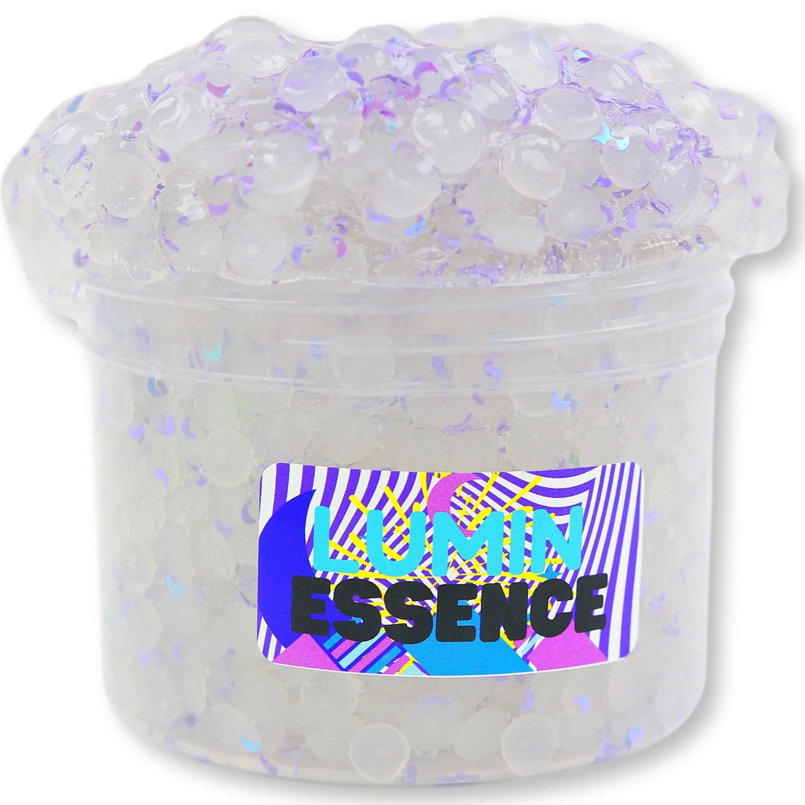 Clear Base Slime|Beaded Slime>Dope Slime Luminescence - GLOW IN THE DARK