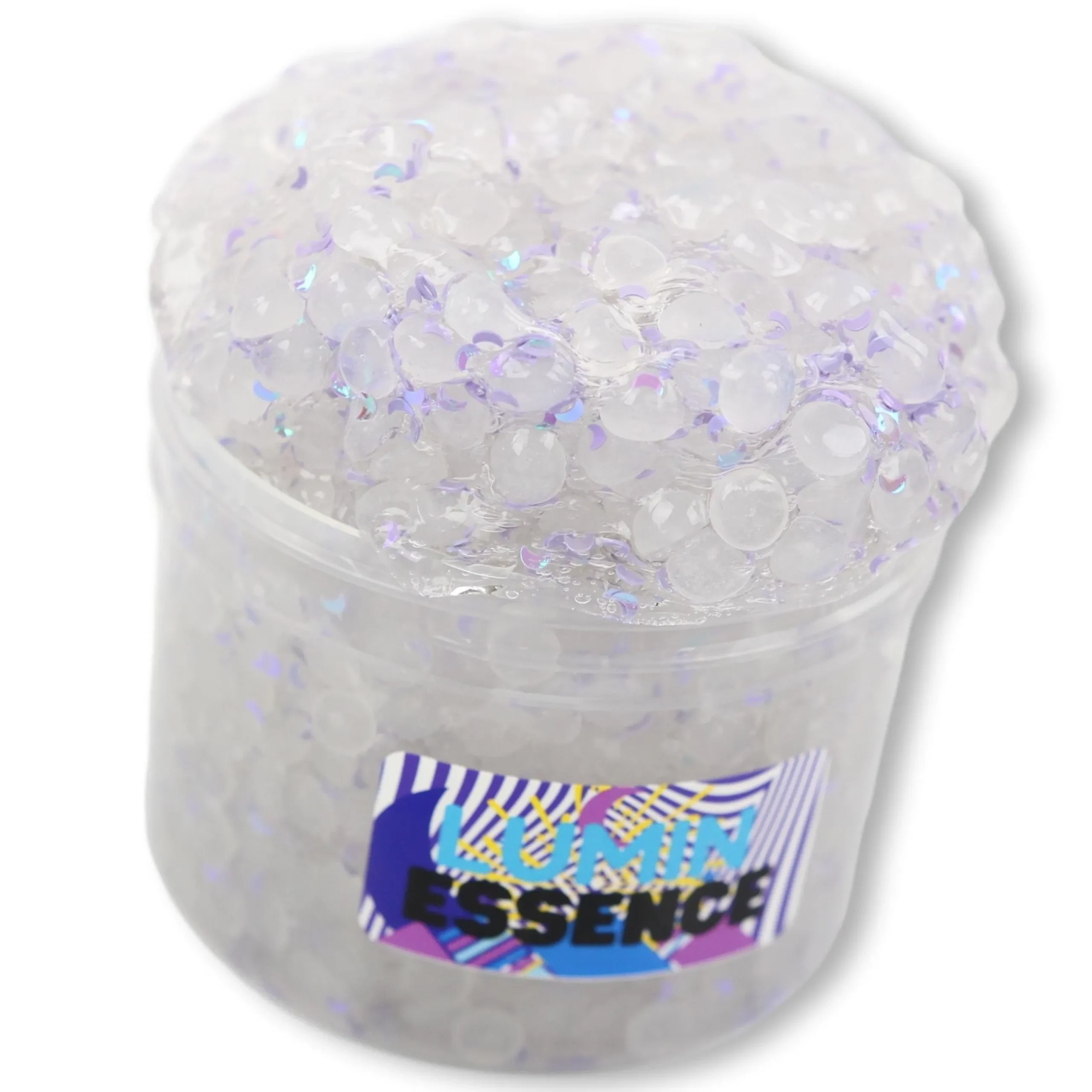 Clear Base Slime|Beaded Slime>Dope Slime Luminescence - GLOW IN THE DARK