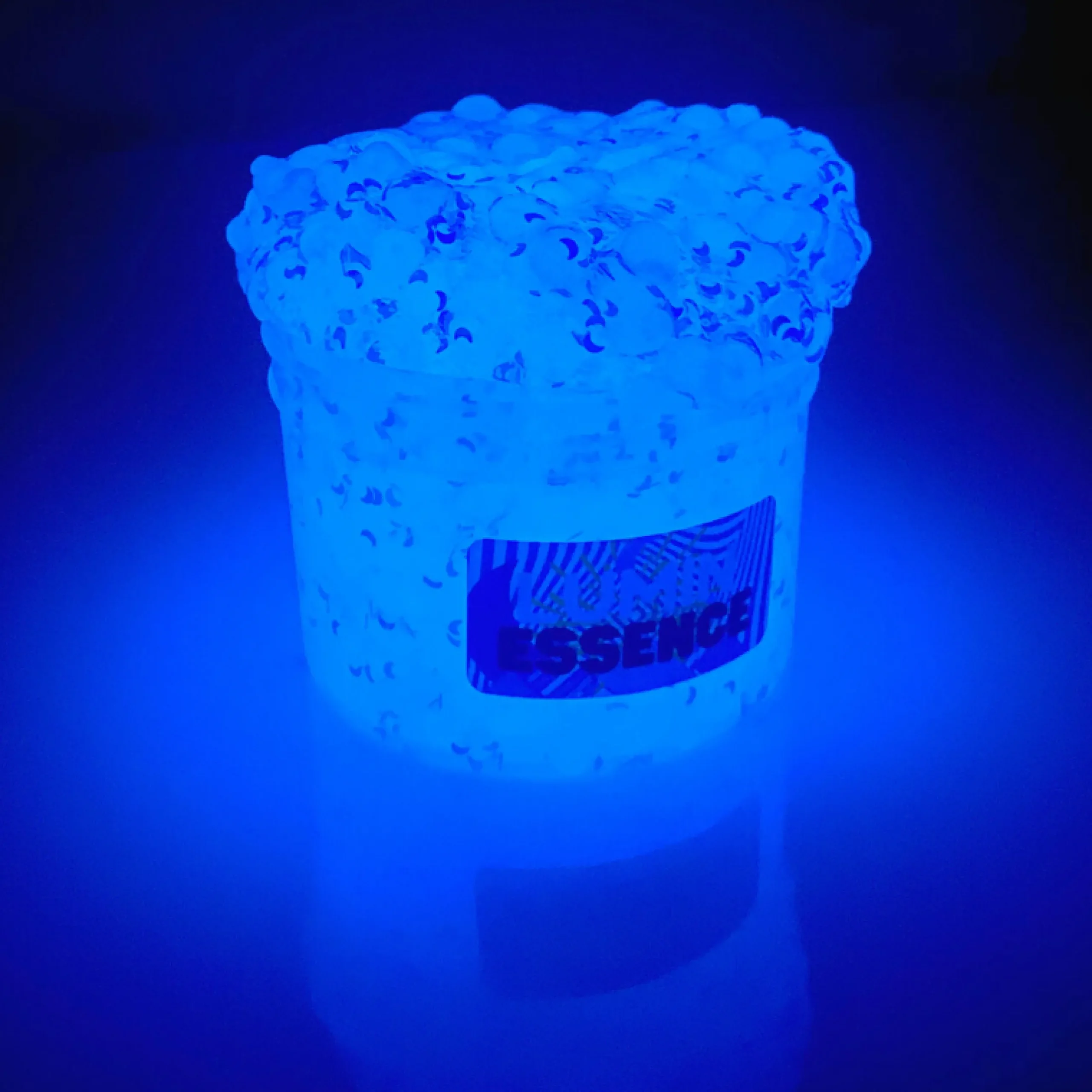 Clear Base Slime|Beaded Slime>Dope Slime Luminescence - GLOW IN THE DARK