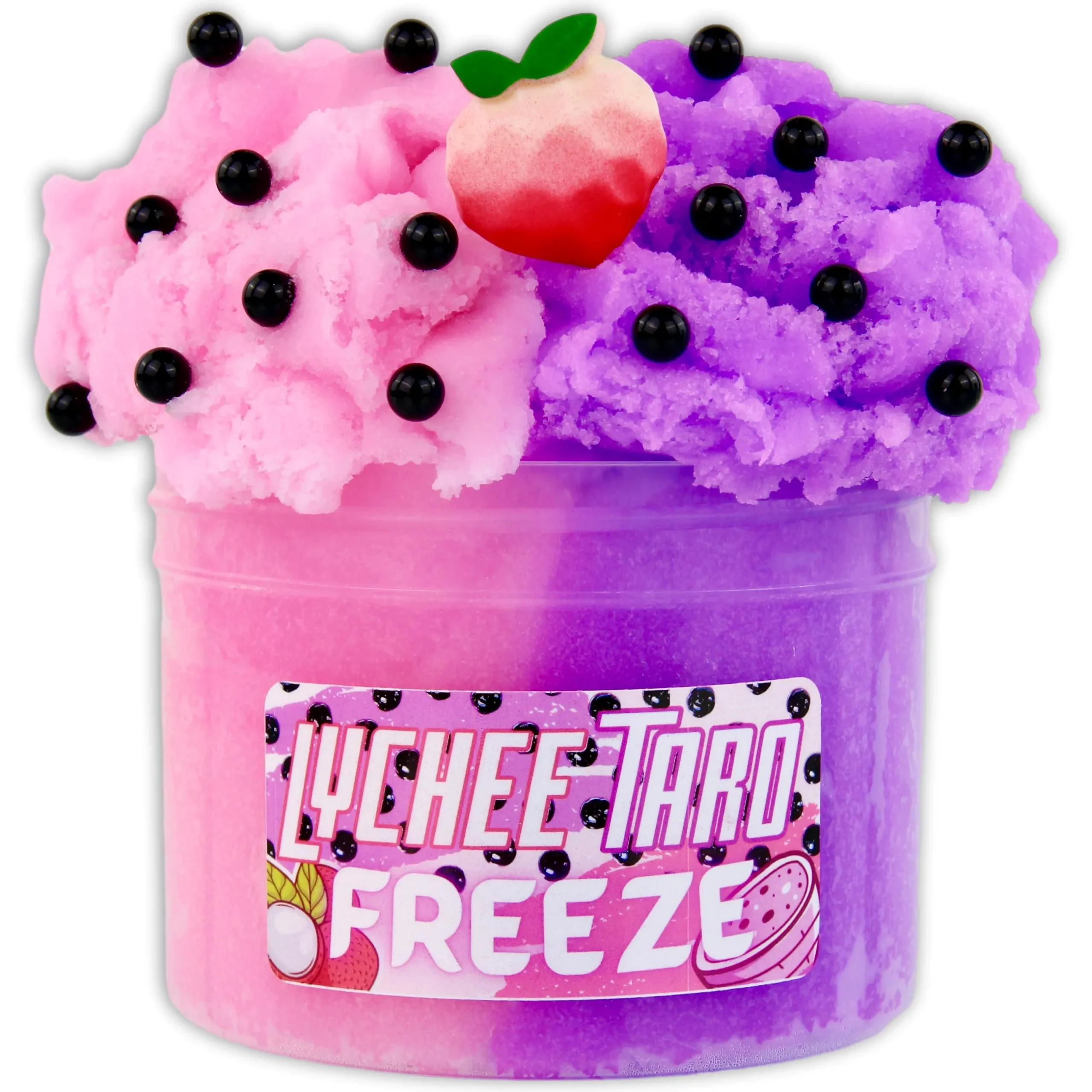 Icee Slime|Unique Textured Slime>Dope Slime Lychee-Taro Freeze