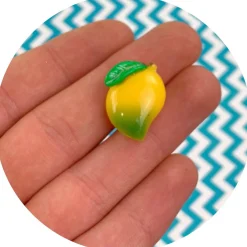 Slime Charms>Dope Slime Mango Charm