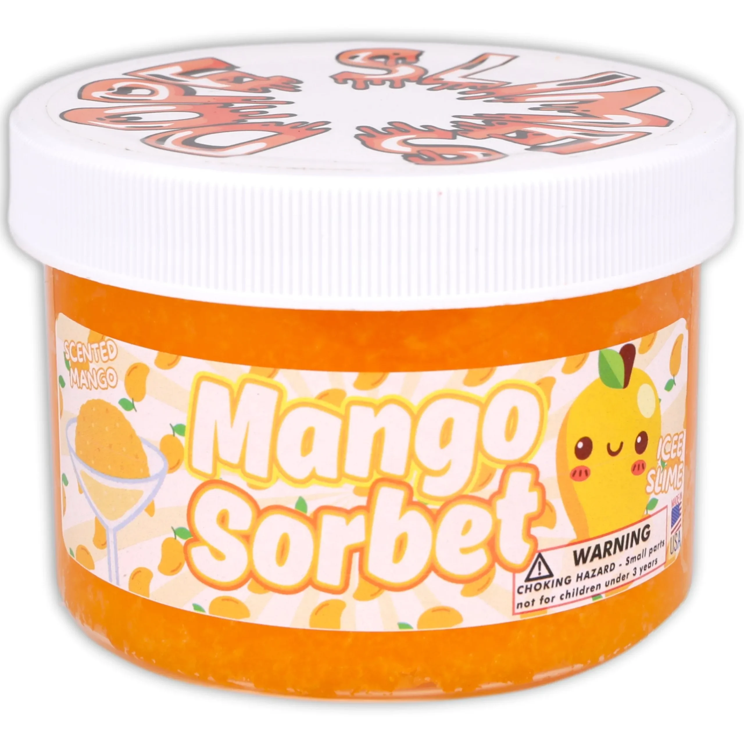 Icee Slime|Ice-Cream Slimes>Dope Slime Mango Sorbet