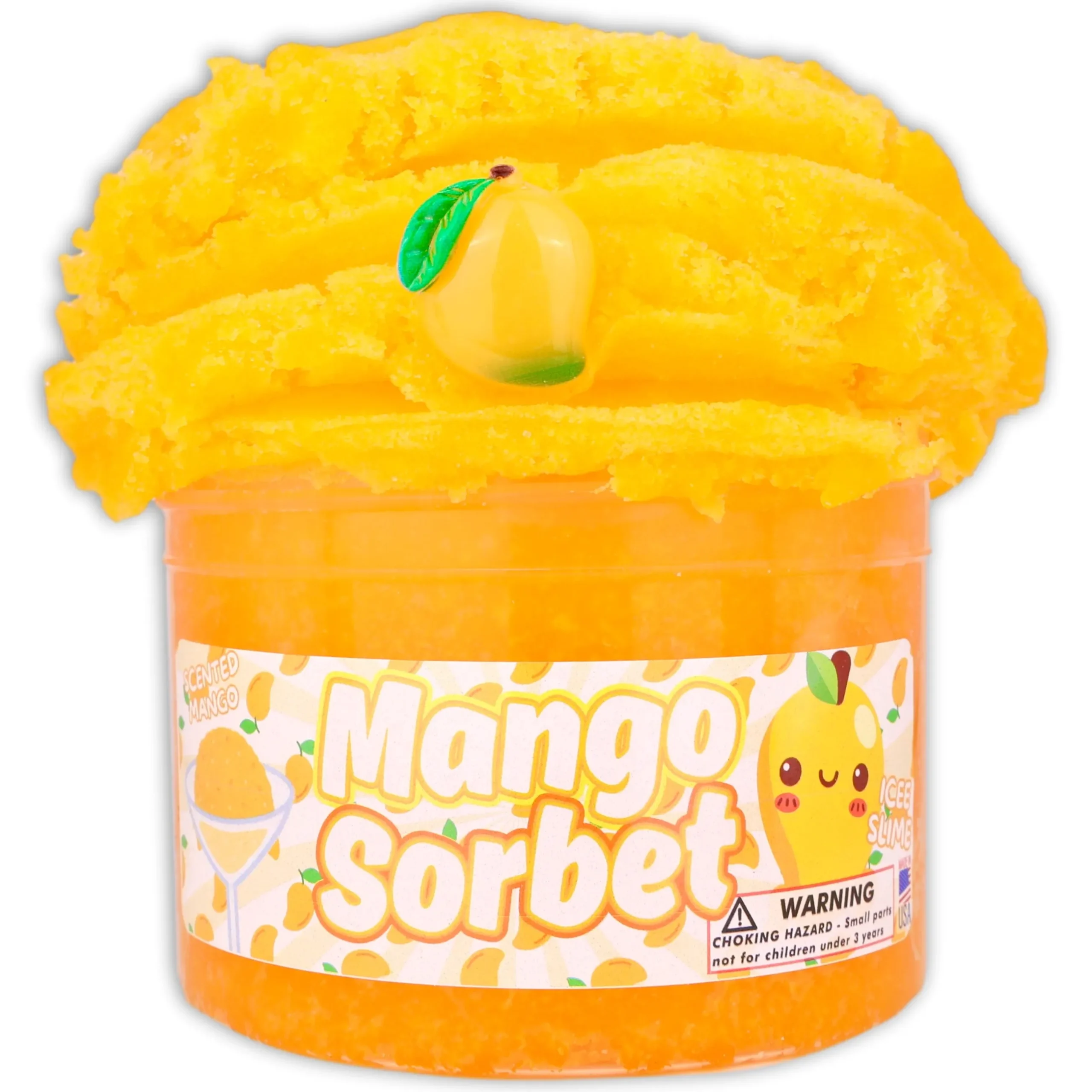 Icee Slime|Ice-Cream Slimes>Dope Slime Mango Sorbet