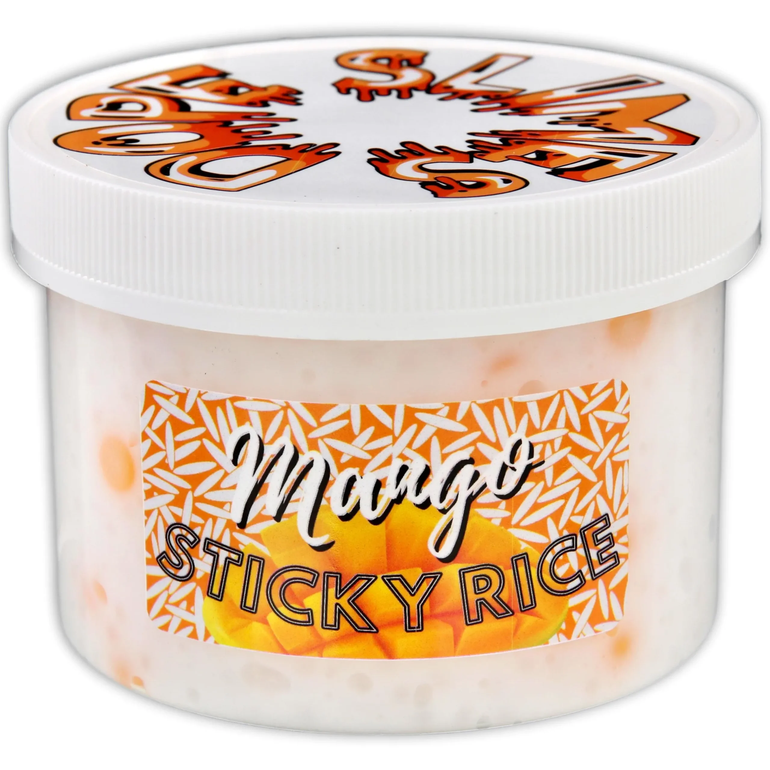 Beaded Slime|Thick & Glossy Slime>Dope Slime Mango Sticky Rice