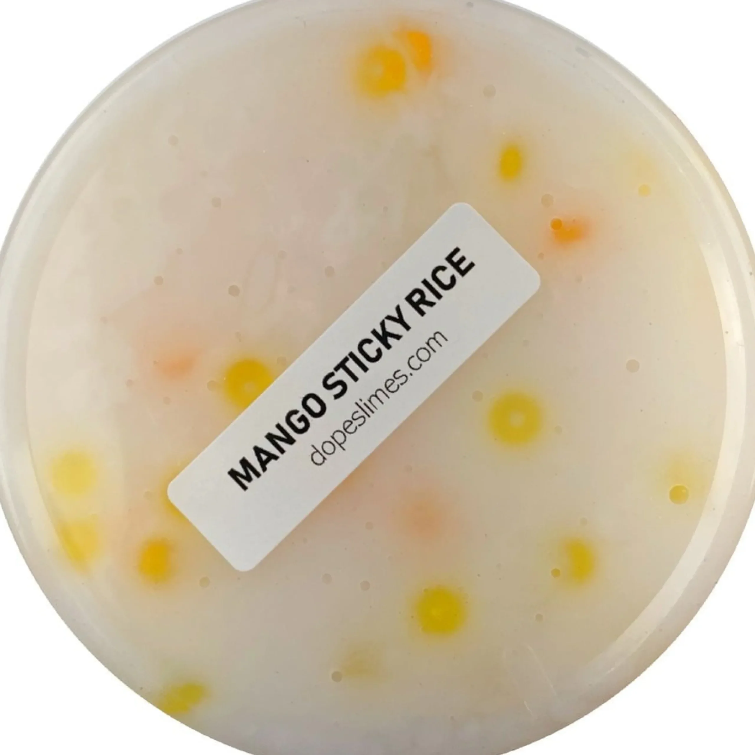 Beaded Slime|Thick & Glossy Slime>Dope Slime Mango Sticky Rice