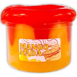 Clear Base Slime|Beaded Slime>Dope Slime Mango-Nada