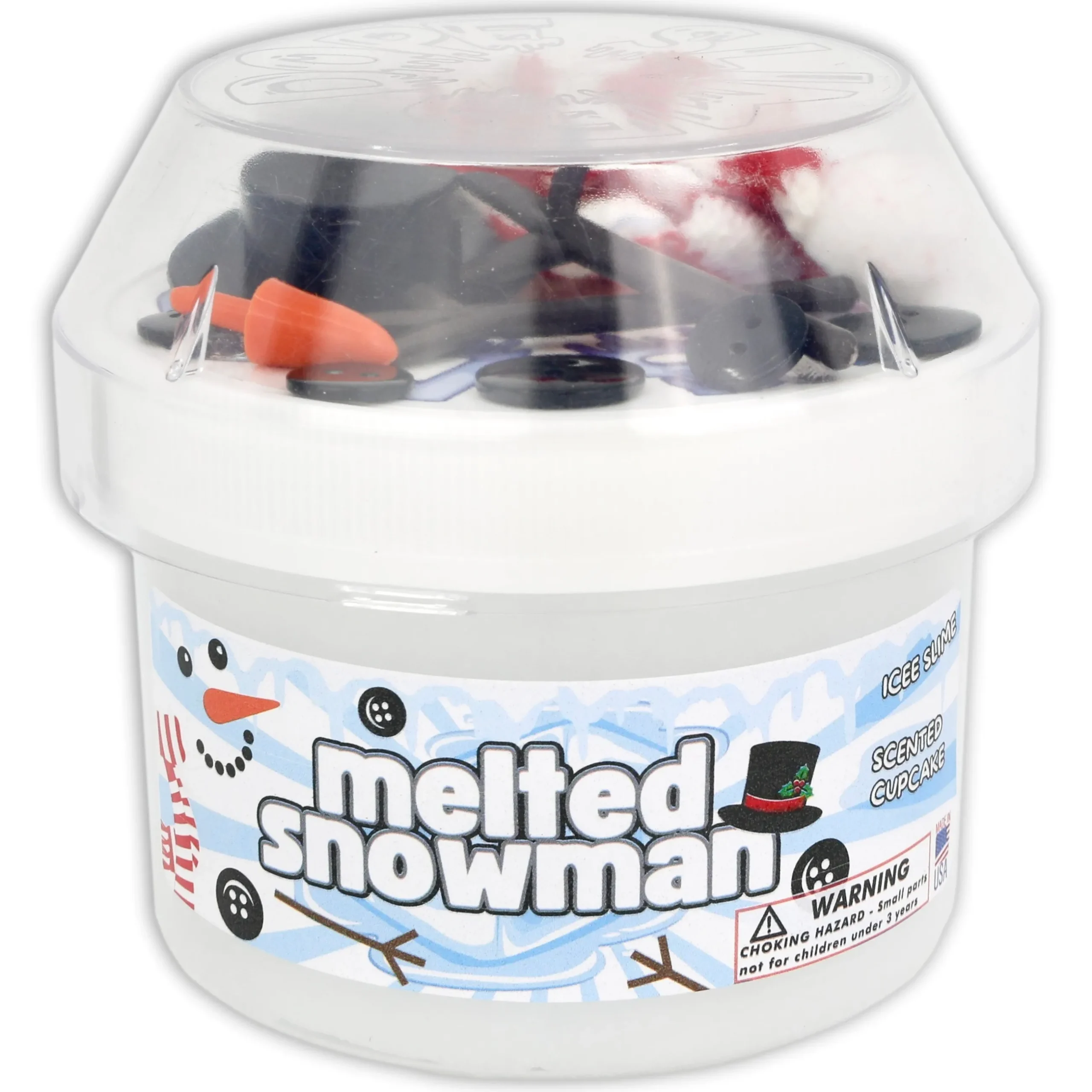 Cloud Slime|Christmas Slimes>Dope Slime Melted Snowman