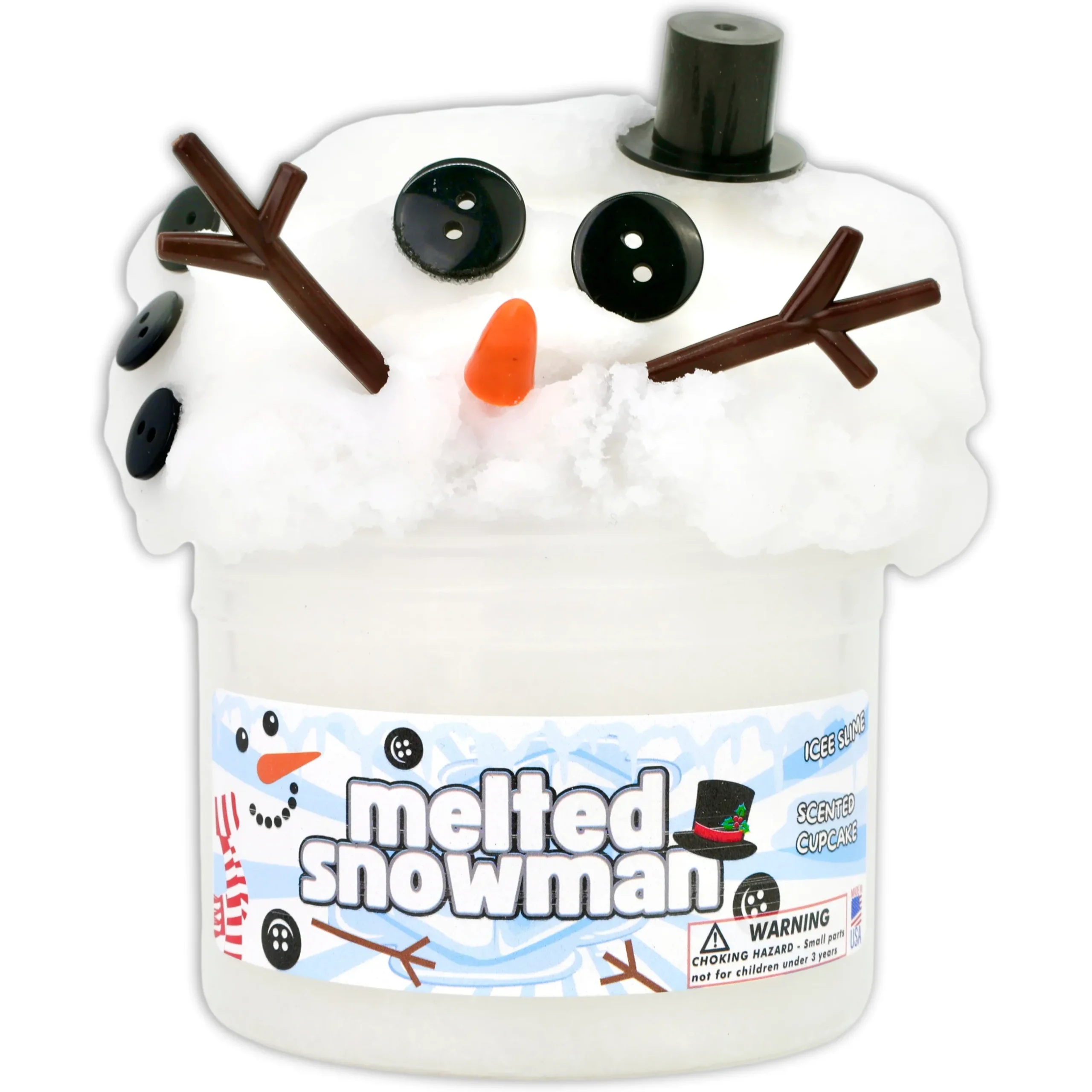 Cloud Slime|Christmas Slimes>Dope Slime Melted Snowman