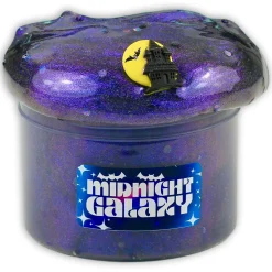 Clear Base Slime>Dope Slime Midnight Galaxy