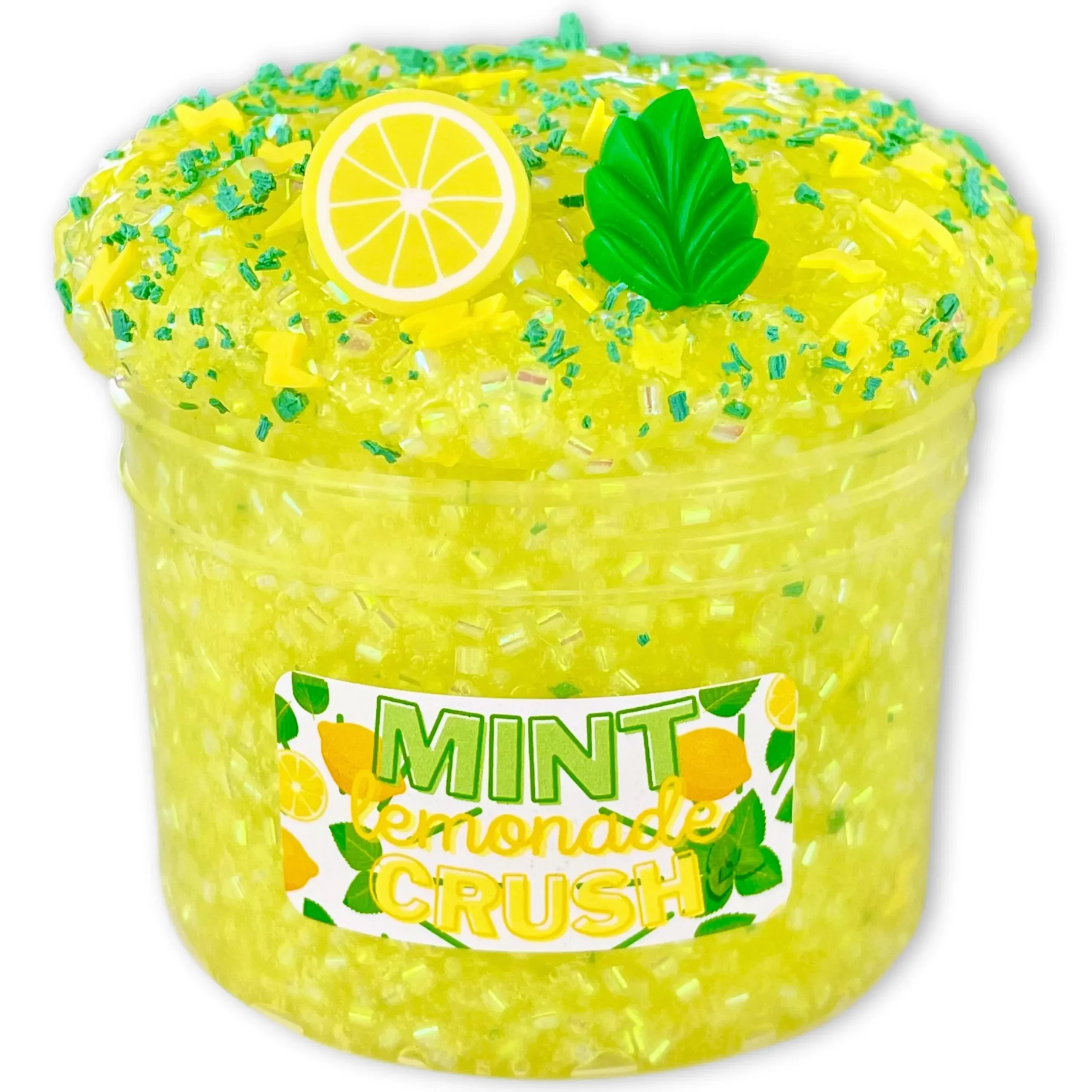 Clear Base Slime|Bingsu Slime>Dope Slime Mint Lemonade Crush