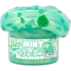 Clear Base Slime>Dope Slime Mint To Be