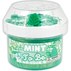 Clear Base Slime>Dope Slime Mint To Be