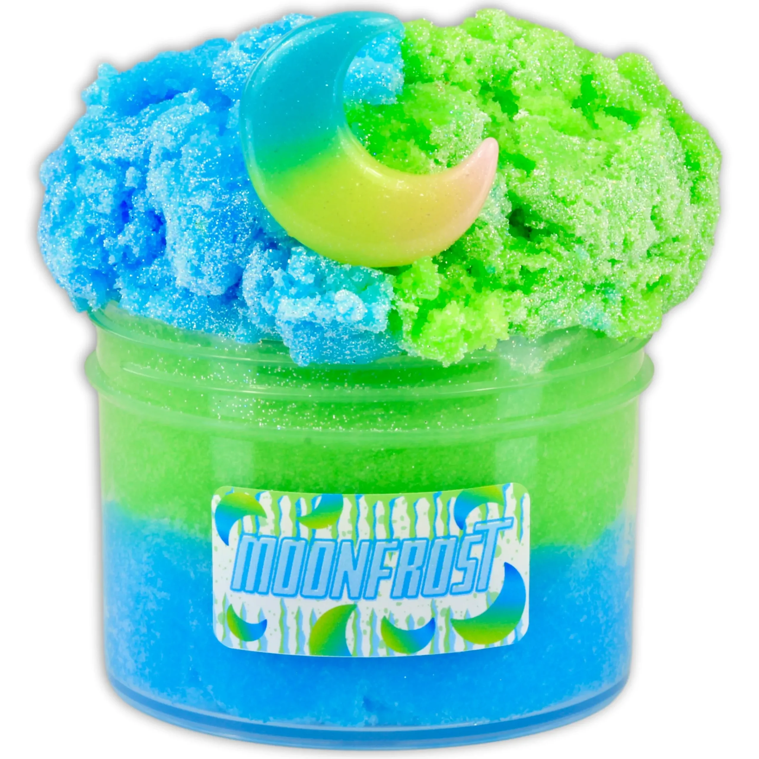 Icee Slime|Unique Textured Slime>Dope Slime Moonfrost