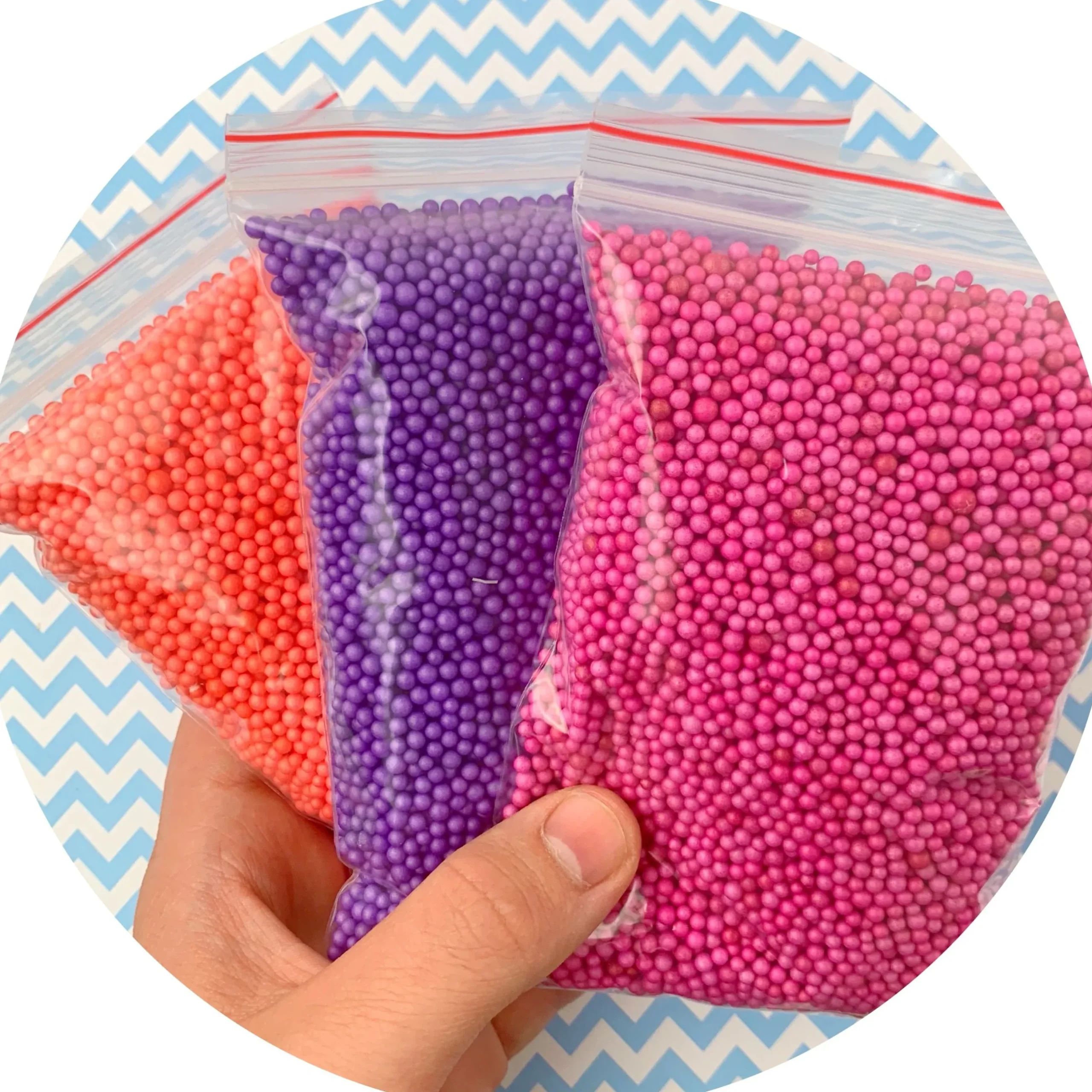 Slime Foam Beads>Dope Slime Multi-Pack Small Bright Foam Beads