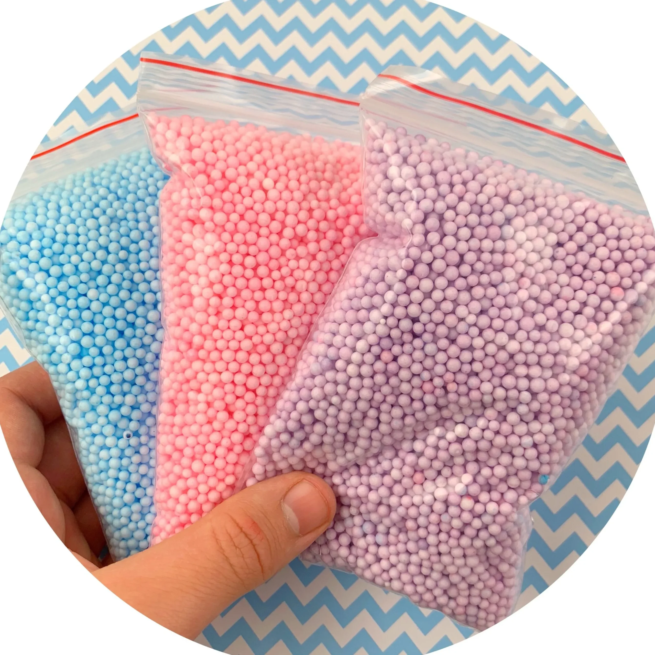 Slime Foam Beads>Dope Slime Multi-Pack Small Pastel Foam Beads