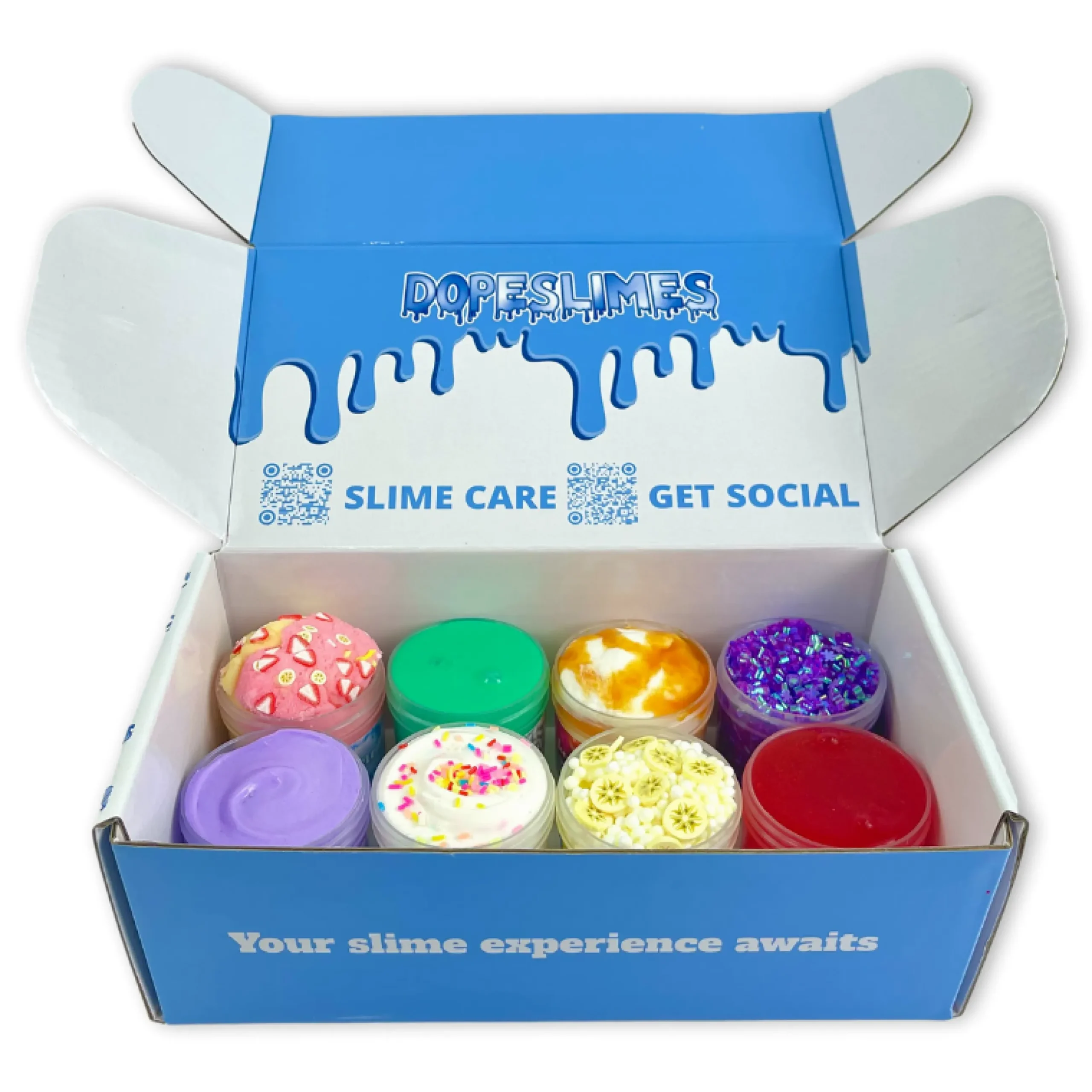 Bingsu Slime|Jelly Slime>Dope Slime Mystery Slime Texture Sampler Pack