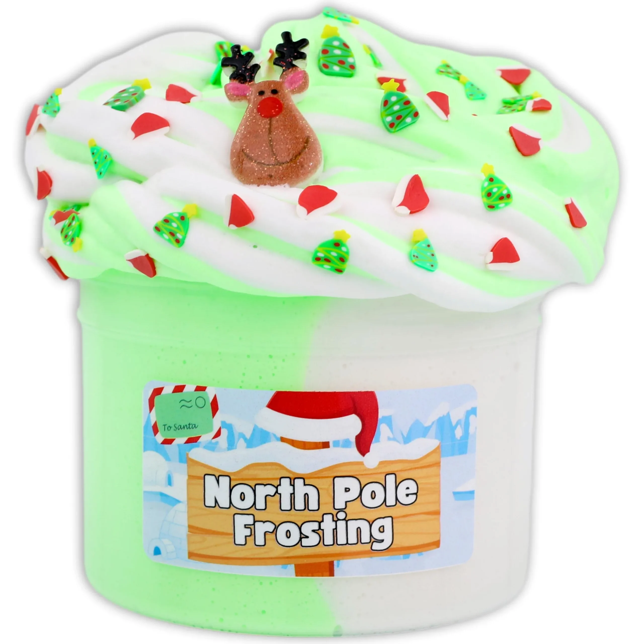 Butter Slime|Christmas Slimes>Dope Slime North Pole Frosting