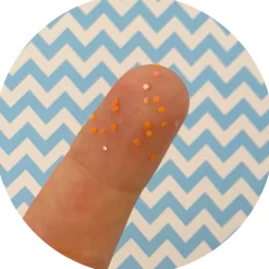 Slime Sprinkles|Slime Glitter>Dope Slime Orange Circles
