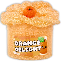 Clear Base Slime>Dope Slime Orange Delight