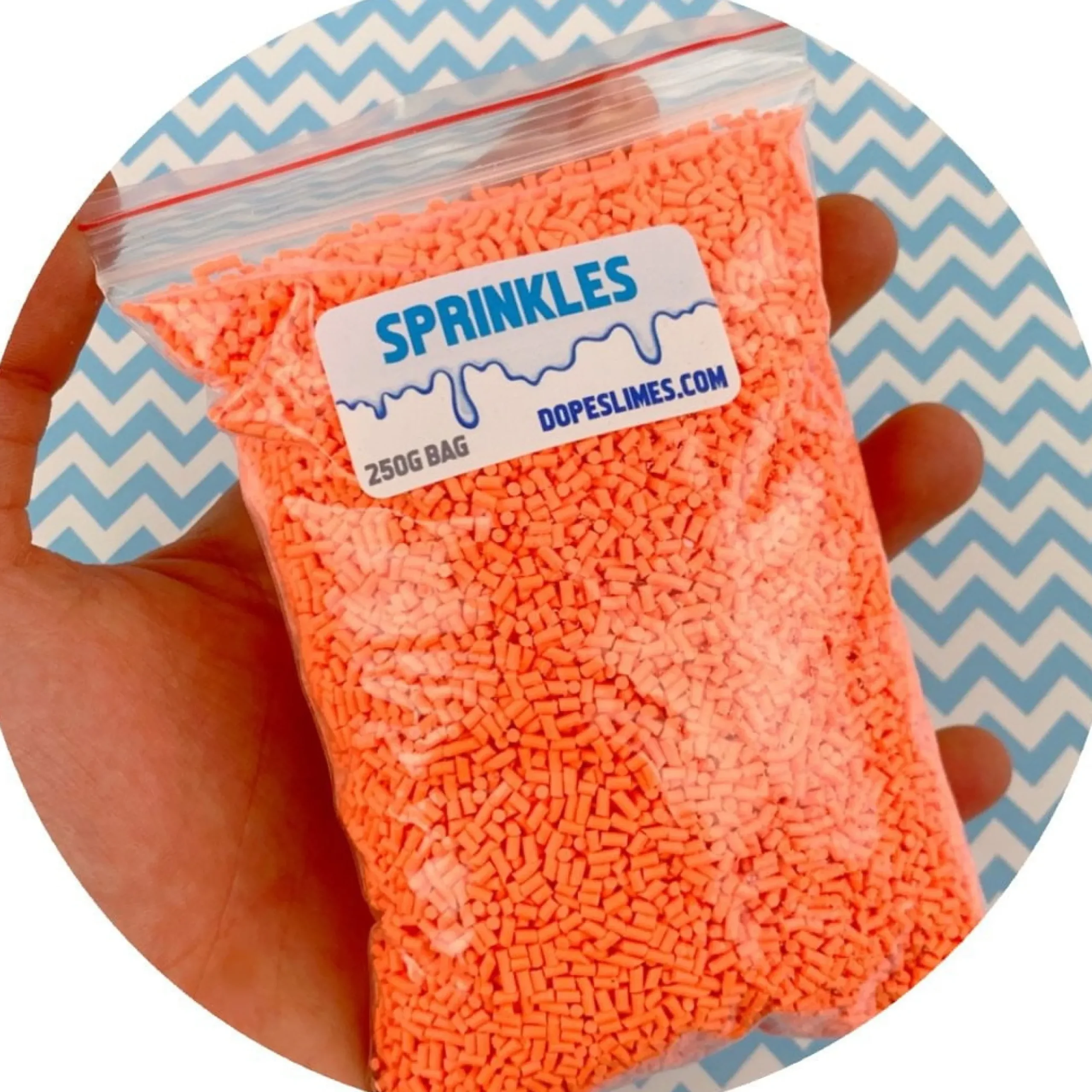 Slime Sprinkles>Dope Slime Orange Sprinkles