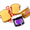 Butter Slime|Clear Base Slime>Dope Slime Peanut Butter & Jelly DIY