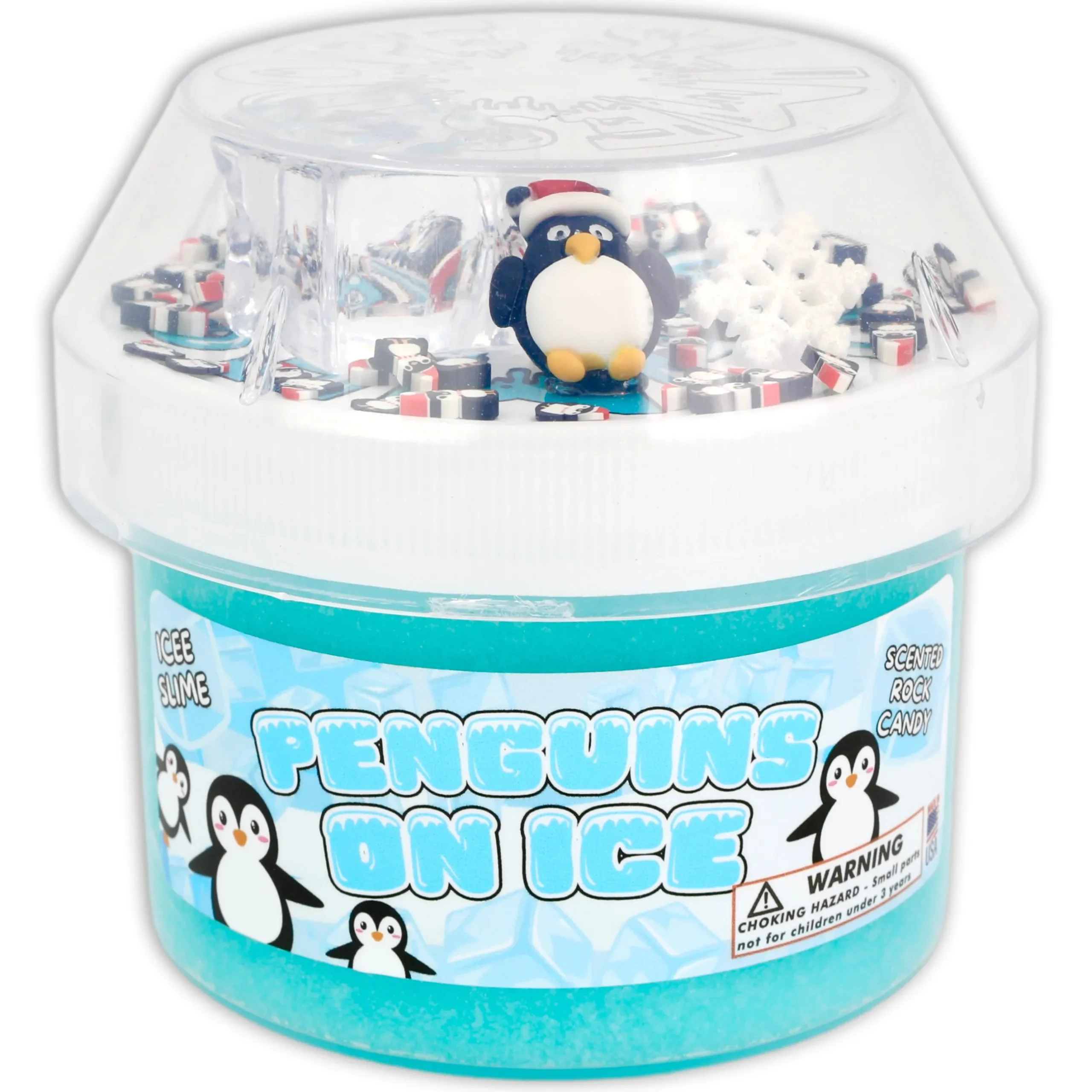 Cloud Slime|Christmas Slimes>Dope Slime Penguins On Ice