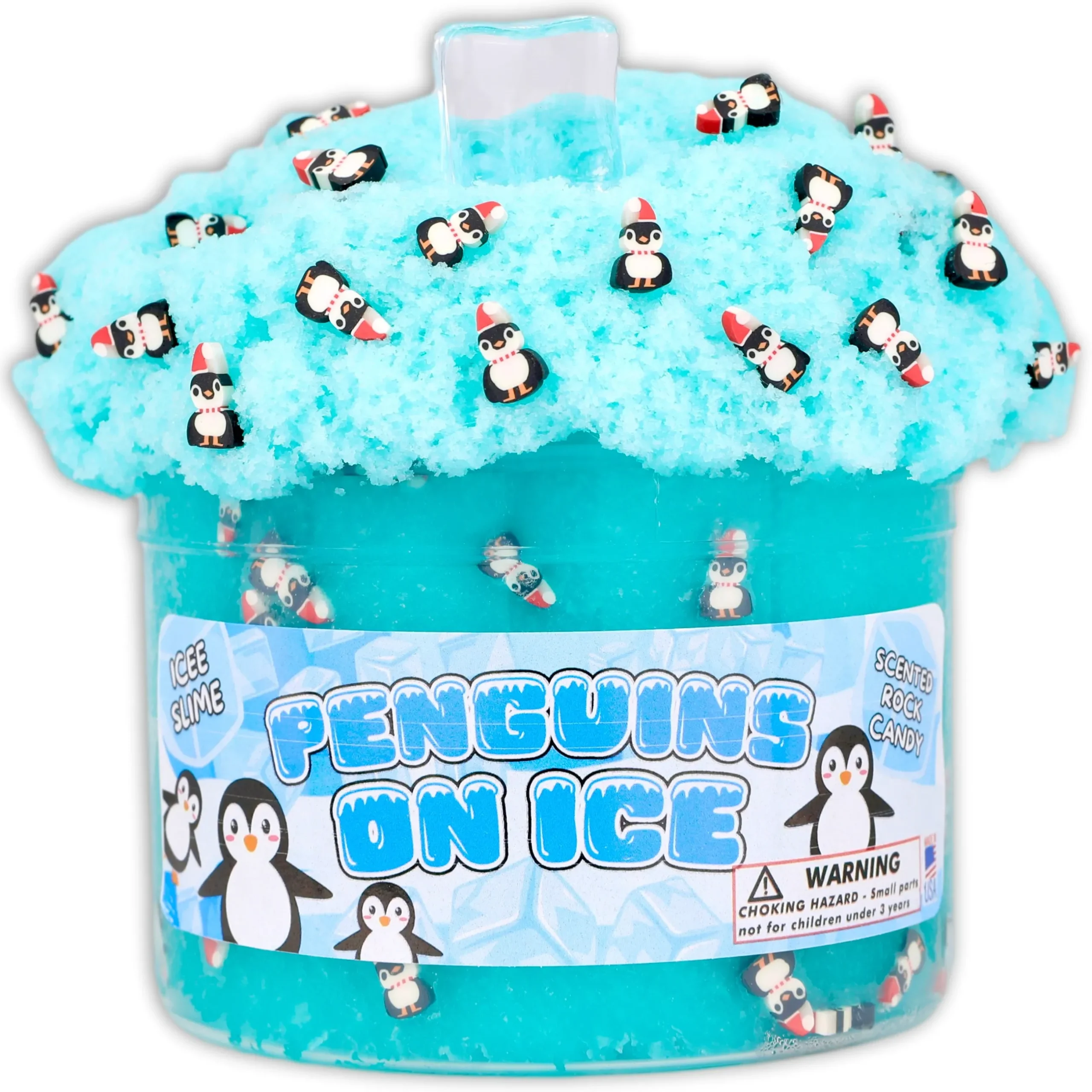 Cloud Slime|Christmas Slimes>Dope Slime Penguins On Ice