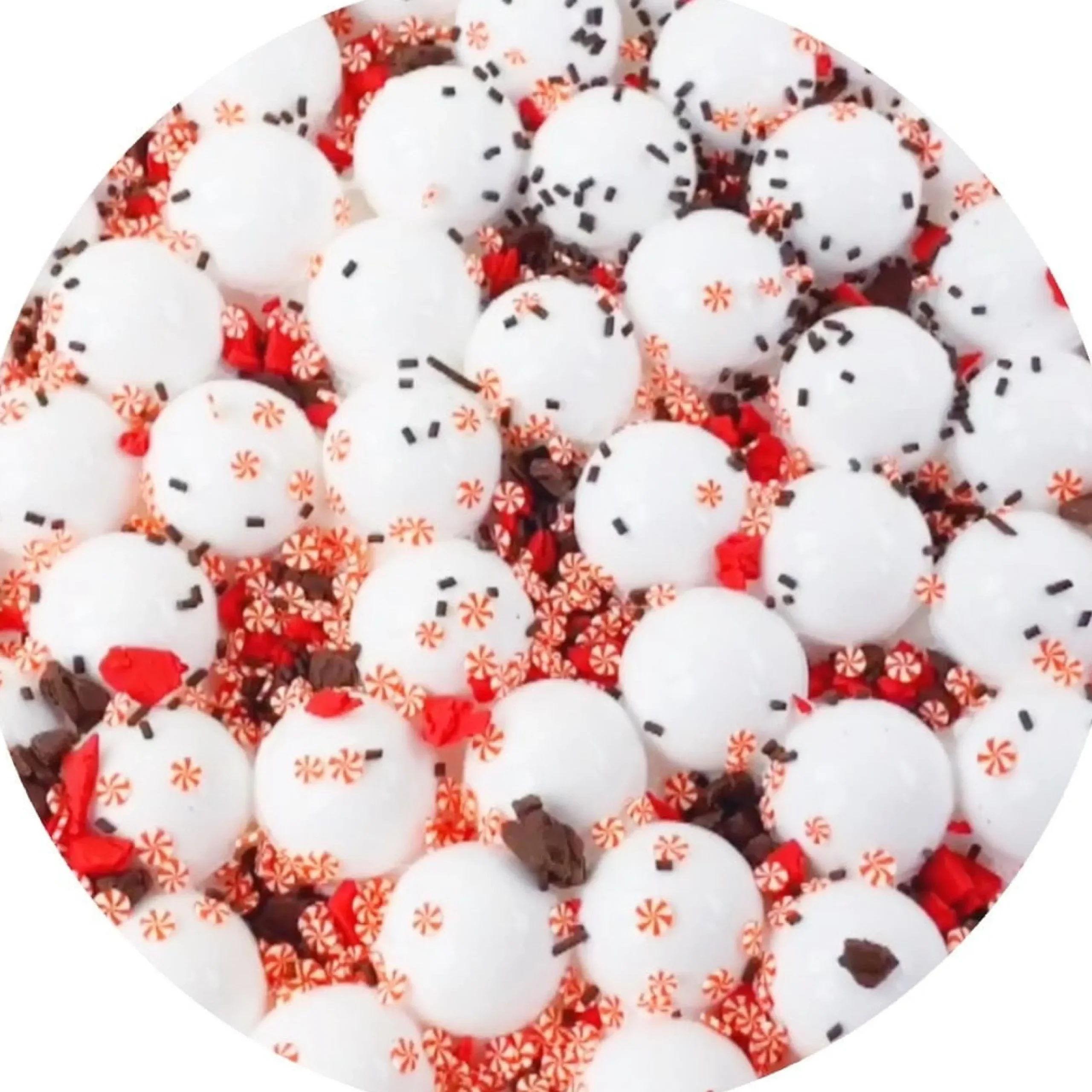 Thick & Glossy Slime>Dope Slime Peppermint Bark Cake Pops