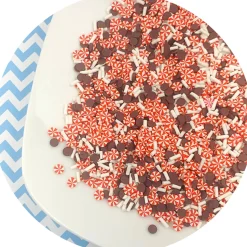 Slime Sprinkles>Dope Slime Peppermint Bark Sprinkle Mix