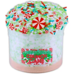 Christmas Slimes|Unique Textured Slime>Dope Slime Peppermint Crunch Cake