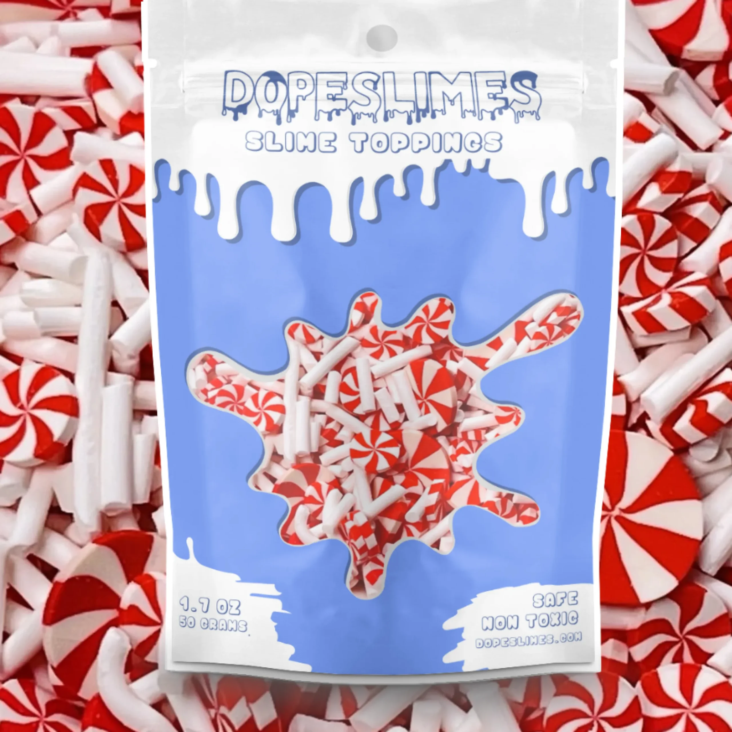 Slime Fimo Slices|Other Slime Supplies>Dope Slime Peppermint Fimo & Sprinkle Mix
