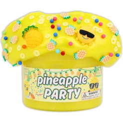 Clear Base Slime|Thick & Glossy Slime>Dope Slime Pineapple Party