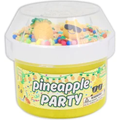 Clear Base Slime|Thick & Glossy Slime>Dope Slime Pineapple Party