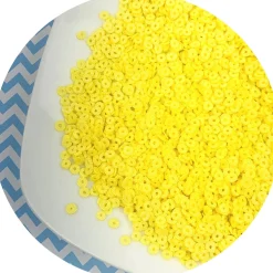 Slime Fimo Slices>Dope Slime Pineapple Ring Fimo Slices