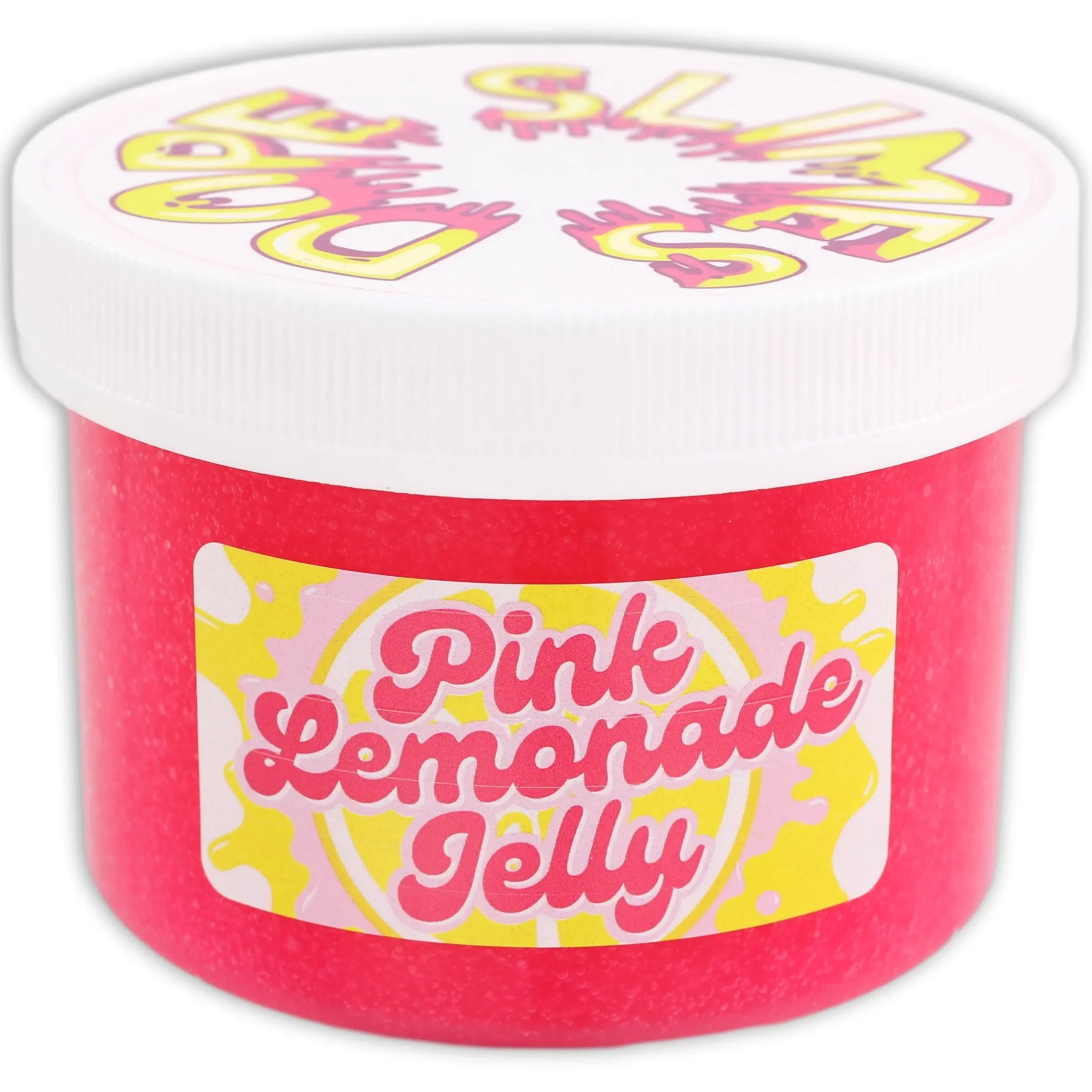 Clear Base Slime|Jelly Slime>Dope Slime Pink Lemonade Jelly