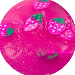 Clear Base Slime|Jelly Slime>Dope Slime Pink Strawberry Jelly