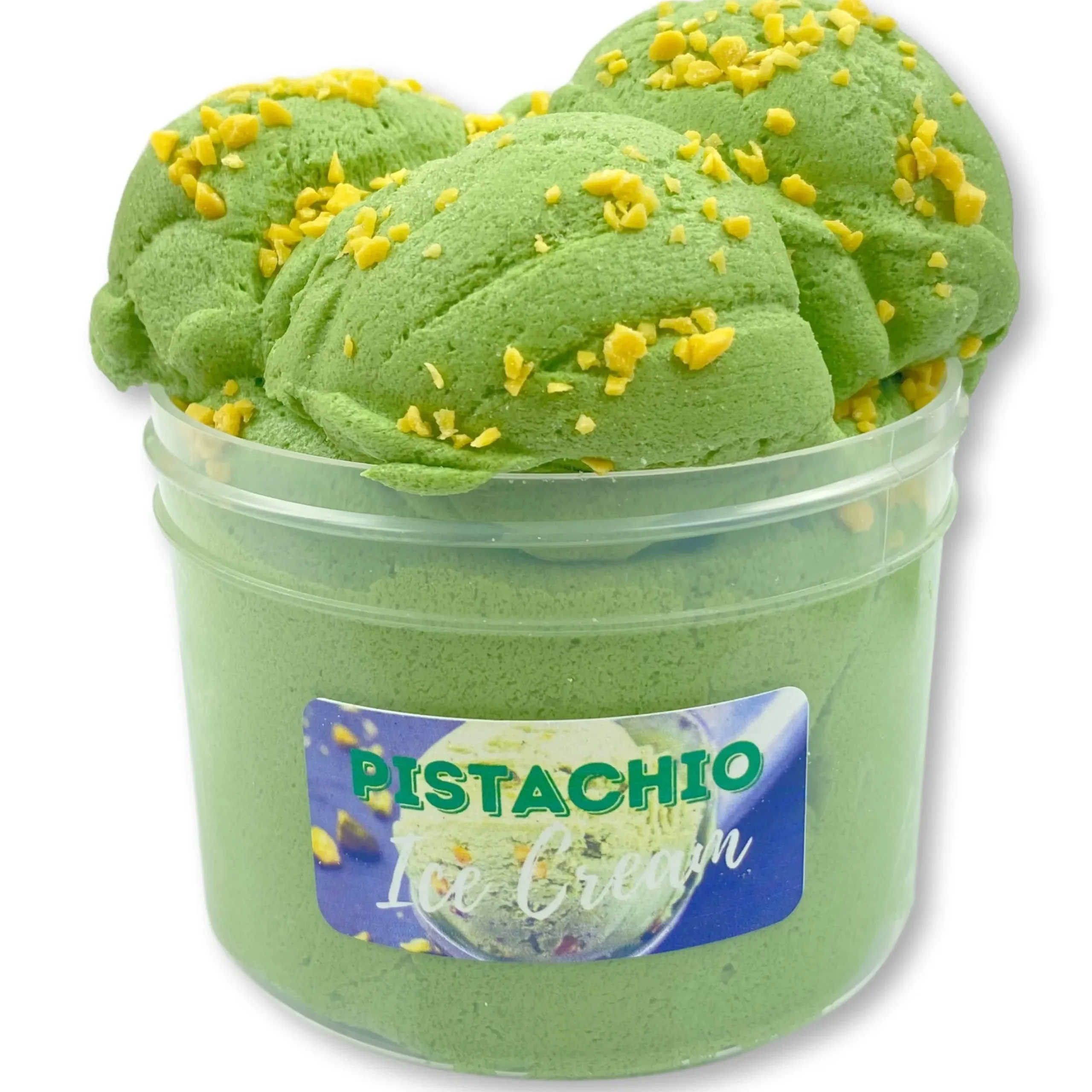 Unique Textured Slime|Ice-Cream Slimes>Dope Slime Pistachio Ice-Cream
