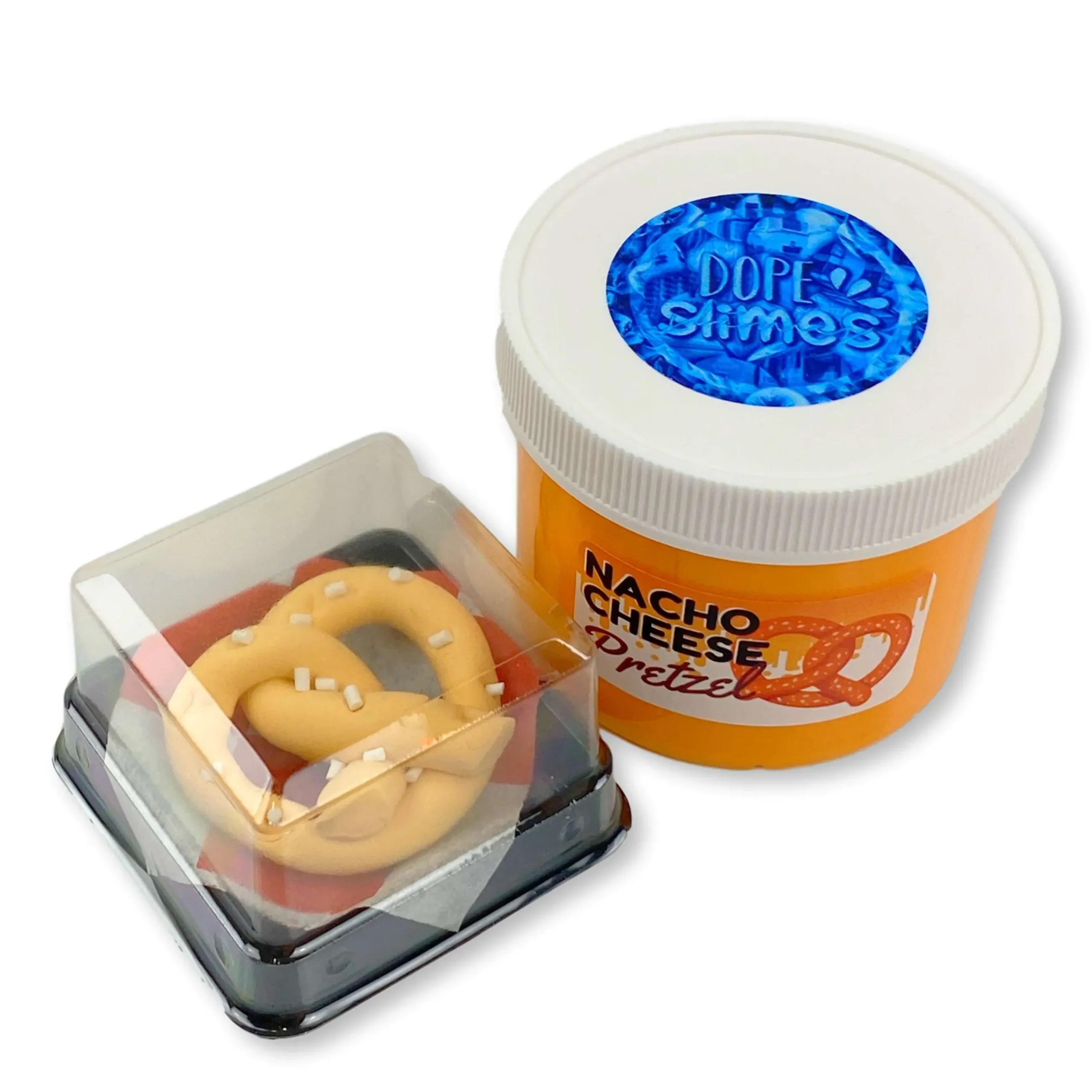 Butter Slime|Premade Slime Kits>Dope Slime Pretzel Duo DIY