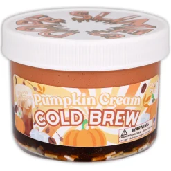 Butter Slime|Unique Textured Slime>Dope Slime Pumpkin Cream Cold Brew