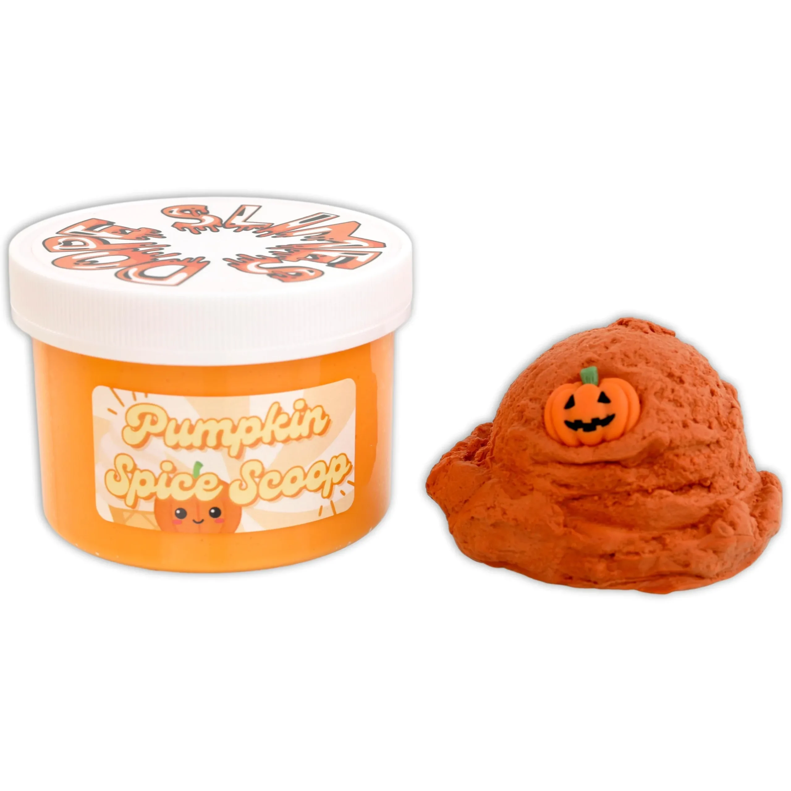 Butter Slime|Thick & Glossy Slime>Dope Slime Pumpkin Spice Scoop DIY