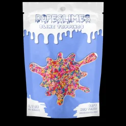 Slime Sprinkles>Dope Slime Rainbow Birthday Faux Sprinkles