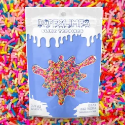 Slime Sprinkles>Dope Slime Rainbow Birthday Faux Sprinkles