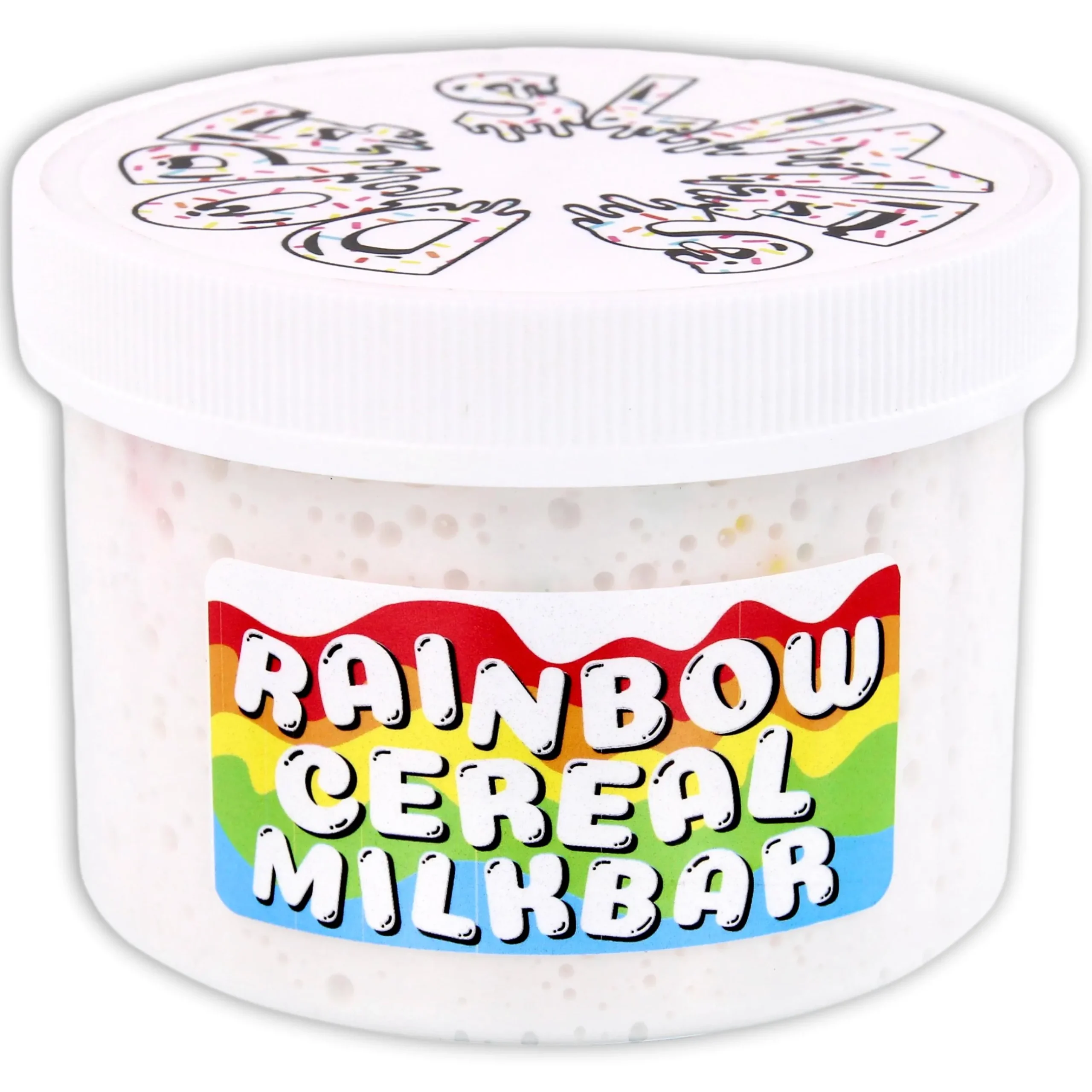 Beaded Slime>Dope Slime Rainbow Cereal Milkbar