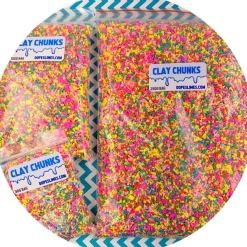 Slime Sprinkles|Other Slime Supplies>Dope Slime Rainbow Pebble Chunk Sprinkles