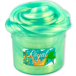 Clear Base Slime>Dope Slime Royal Mint