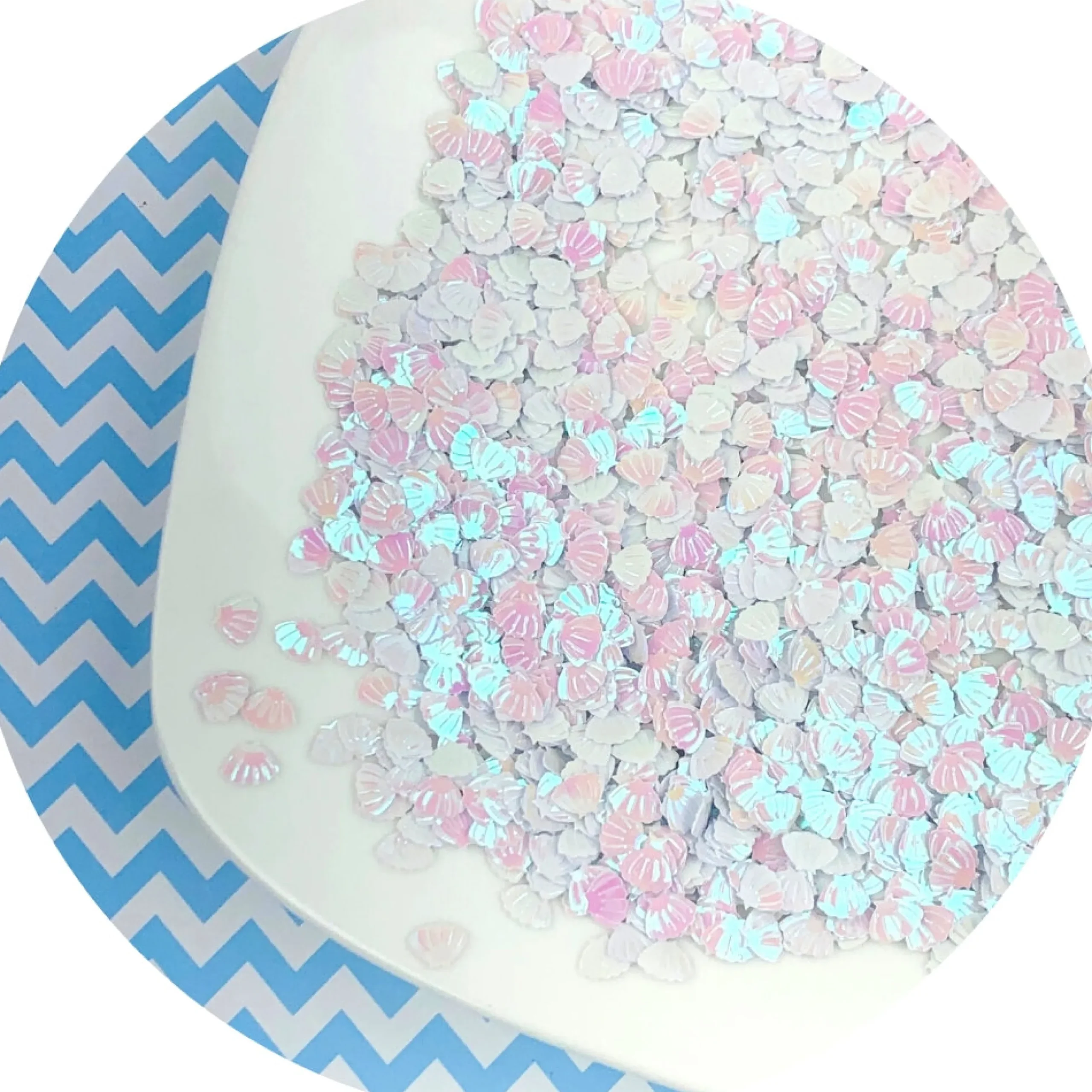 Slime Sprinkles|Slime Glitter>Dope Slime Sea Shell Glitter - 4 Colors!