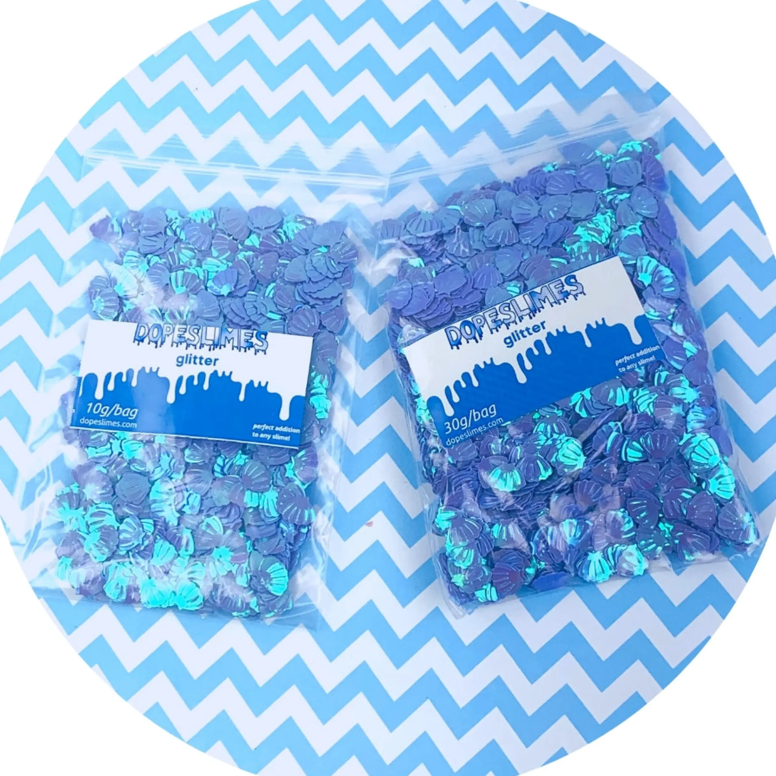 Slime Sprinkles|Slime Glitter>Dope Slime Sea Shell Glitter - 4 Colors!